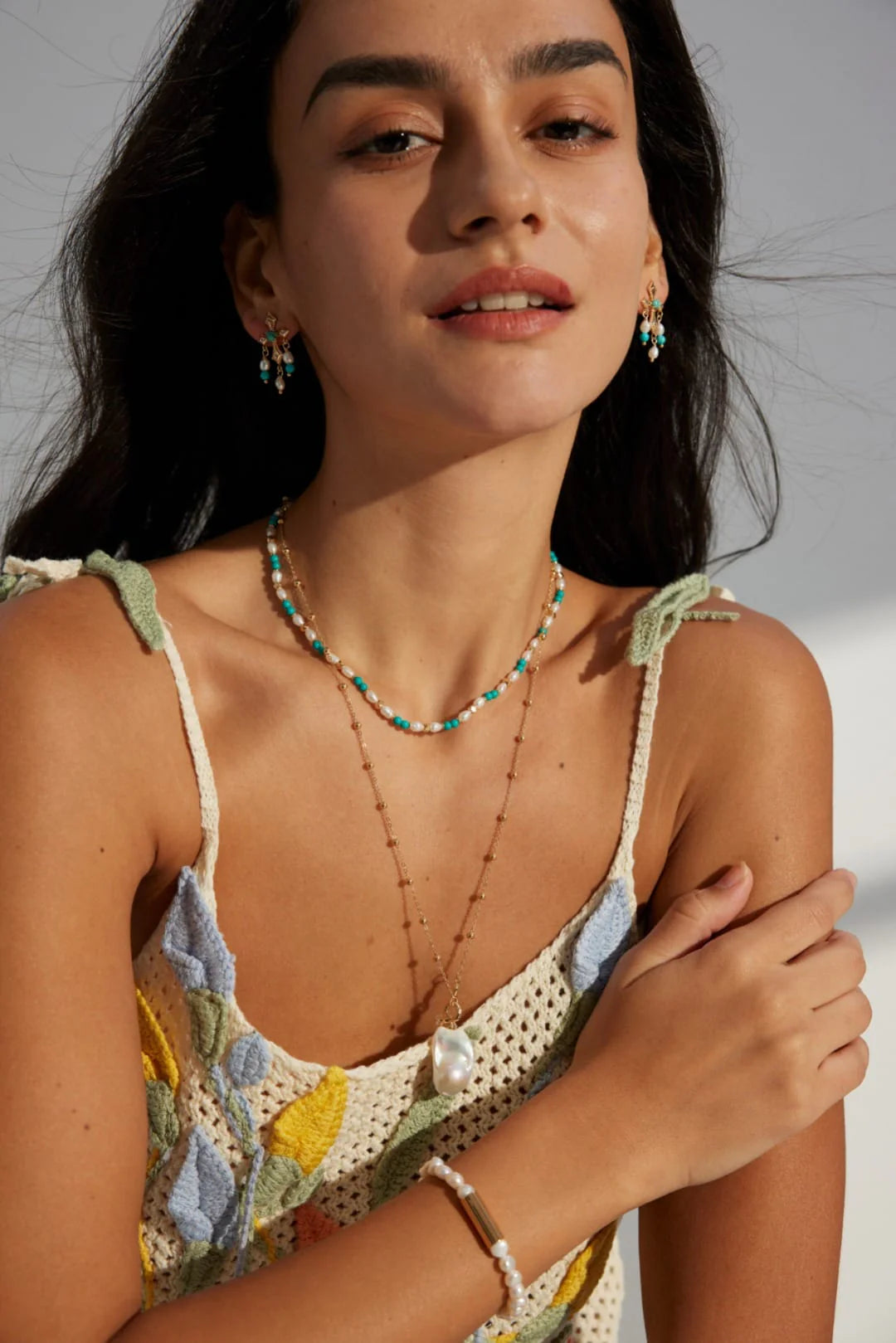 Golden Coast Baroque Pearl Necklace